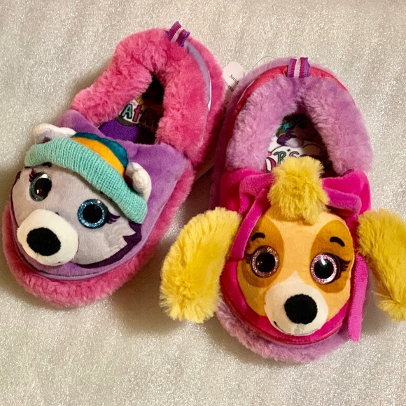 paw patrol slides shoes